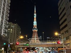 ではホテルに戻ります。

ちなみに昨夜撮った六本木からの東京タワーの写真も入れておきます。