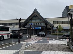 稲佐の浜からバスで出雲市駅まで帰ってきました。