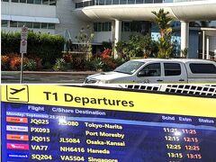ケアンズ空港、国際線はT1
プルマンから空港までのタクシー代は2787円

