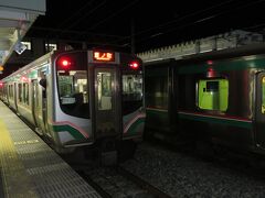 電車での移動