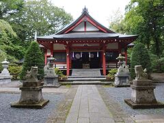 山中浅間神社はいくつもある富士山信仰の神社。神社自体は新しく見応えはありません
