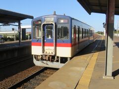 鹿島臨海鉄道で鹿島神宮駅まで。