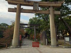 八坂神社の鳥居です。