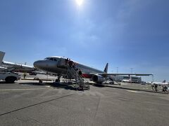 飛行機での移動