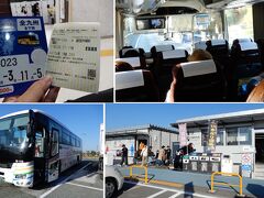 　博多BT：7時15分発の鹿児島行き高速バス（桜島号）でSUNQパスの旅を開始します。
　途中、北熊本SAとえびのPAで各15分間のトイレ休憩があります。

