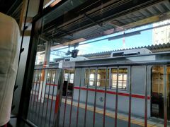 山陽電車の飾磨駅が新しくなっていた。たしかその飾磨駅での写真です。