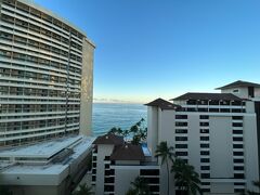 おはようございます。
ハワイ3日目の朝です。
今日もお天気良さそう＾＾