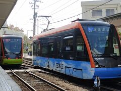 まずは道後温泉。
泊まっていた勝山町電停の目の前の「アビスイン道後・松山」を全然時間見ないで出たら、ちょうど道後温泉行きが停まっていて、ホテルの玄関から０分で動き出せます。
ALL IYOTETSUはモバイルで使いましたので、ホテルにいる内に決済等の準備は完了済み。
他人の横でクレジットカード番号入力とかしたくないですしｗ