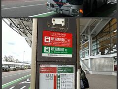 新潟空港から新潟駅まではリムジンバスが運行しています。
https://www.niigata-airport.gr.jp/access/bus/