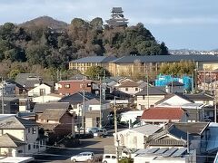 下山時に見たのは昔に登城した犬山城