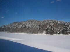  雪の予報でしたが、とてもいい天気になりました。