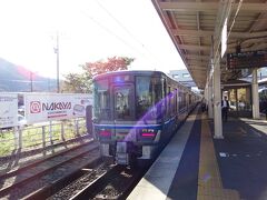 武生(たけふ)駅に着いたヨ。
ここに来るのちょうど２年ぶりだヨ。