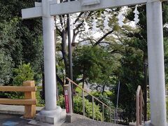 途中の風景：瀧神社
名前の由来は、滝の綺麗な水が絶えなかったそうです。滝や水の気配を感じなかったです。八王子では、同じ地形では湧水や池などがあります。早くから府中の方が開発されたからでしょうか。