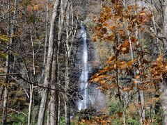 白布の滝です。
綺麗に滝を撮ろうと思うと木が邪魔で、アングルを探すのが難しかったですね。