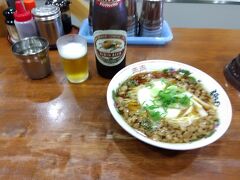 何とか、尾道ラーメンの店に寄れました。
１５時前で休憩に入る店が多かったため、やむなし。