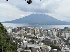 城山からの桜島・鹿児島市街地。
鹿児島を代表する風景。やっと見れた。ｗ