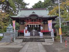 三嶋神社（恵比寿神）
善性寺の近くにあります。
１０００年以上前に創建された神社です。
