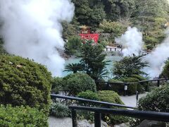 別府温泉の海地獄へ来た。入園料450円。