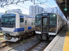 上野から1時間40分少々で宇都宮駅に到着。黒磯行きの普通列車に乗り換えます。