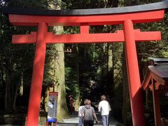 箱根神社に来ました。