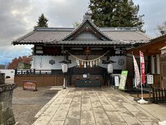 上田城跡公園　真田神社　本殿

＊上田城跡の守護神社として歴代藩主の真田氏・仙石氏も合祀

　名前も「上田神社」とした