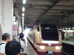 ★10:50
立川駅からいわき行き特急「フラっといわき巡り号」に乗車。
