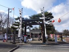 　翌日もいい天気。この日は地下鉄に乗って、櫻岡大神宮に行き、廣田神社で買った御受印帳に記念すべき2つ目の御朱印を頂きました。