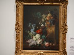 コルネリス・ファン・スペンドンク「花と果物のある静物」1804年 東京富士美術館