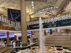 無事到着しました。4年ぶりのキングハーリド国際空港！