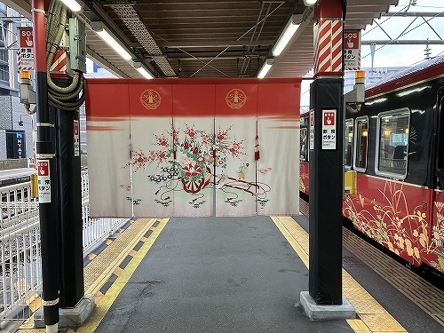 【新品・未使用】JR発足30周年記念　ピンバッジ　ピンバッチ　花嫁のれん　A列車 花嫁のれん列車に乗って、「君は放課後インソムニア」聖地巡礼
