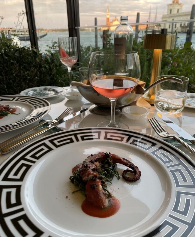 VERSACE  海洋テーマ 大皿 VERSACE HOME 海洋テーマ 大皿