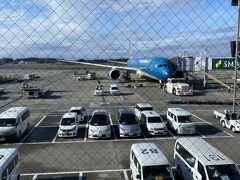 成田空港は5年ぶりくらい。快晴です。