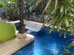 プライベートプール付きのヴィラに泊まった