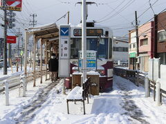 電車での移動