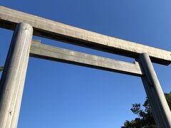 猿田彦神社からタクシーで内宮に行きました