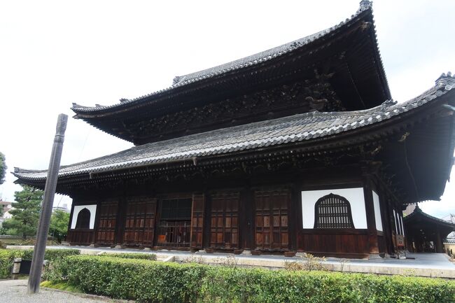 法堂に天井に描かれた「双龍図」が見事です