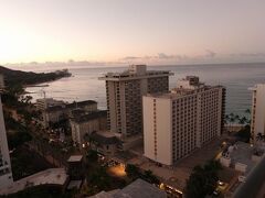 いよいよ帰国日。
ハワイで見る最後の朝陽。
