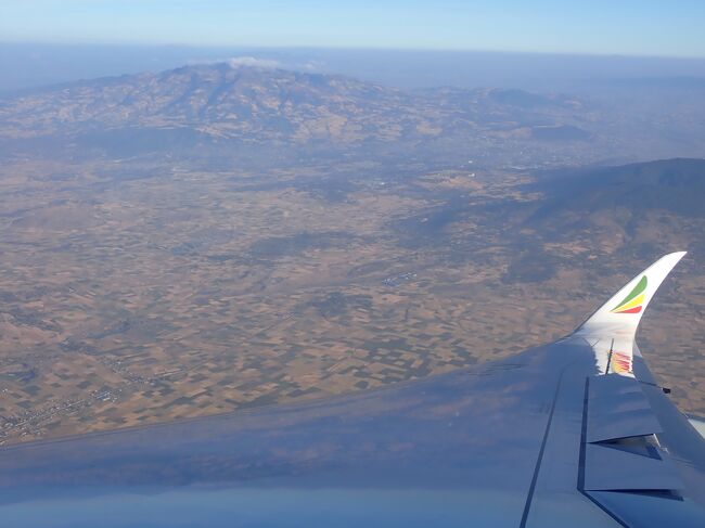エチオピアの褐色の大地