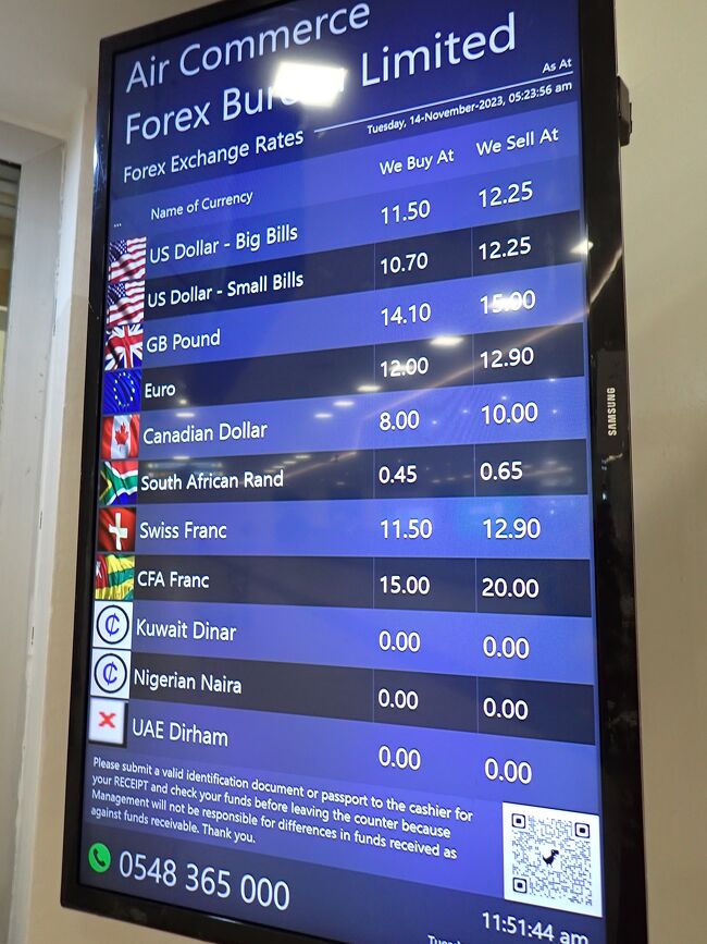 １か所だけ両替所が有ったので、１０ユーロだけ交換しといた<br />僅かな額なのでどうでも良いのだけど、ガイドさんの定額より１割ほど良かった