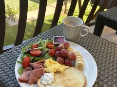 娘が作ってくれた朝食　