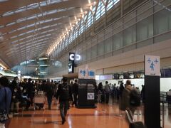 7時、羽田空港

今日は朝からお出かけ、人多い