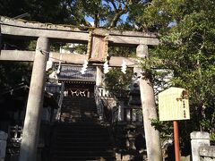 湯前神社がありました。