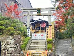 2023.11.28　火曜日　AM9：23　　清水寺内　地主神社
改装中の為にお休み　　あと2年位は閉門