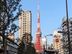 まっすぐ北へ歩くと東京タワーが近づいてきます。
左は三田国際ビル、都立三田高校、済生会中央病院、奥が国際医療福祉大学 三田病院

東京タワーの後ろに白い建物が見えるのが、エディション東京です。

