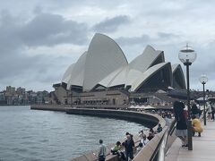 オペラハウスまでやってきました。
一応シドニー来ましたって証拠写真を撮らなくてはね。