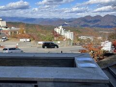 「まちの駅」の真野広場、絶景です