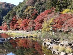 吊り橋（香嵐橋）からの眺め