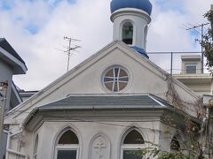 　一宮神社の近くにある神戸ハリストス正教会にも立ち寄りました。