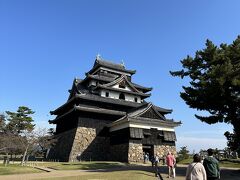 続いて松江城へ。