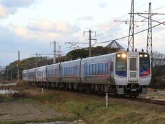 四国一長い気動車特急宇和海4号
そして伊予横田へ急ぐ